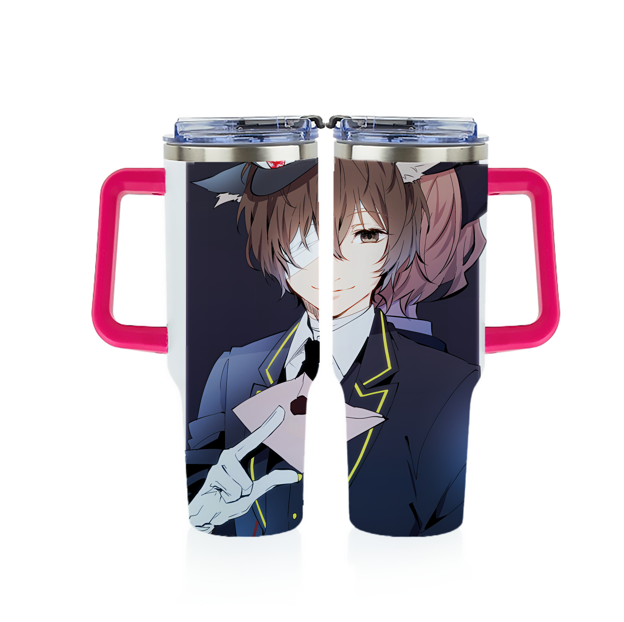 （画像用） 文豪ストレイドッグス Bungo Stray Dogs 1200ｍLフルプリント車用タンブラー